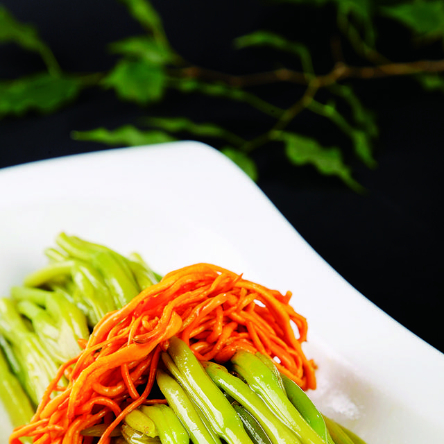 鲜虫草拌金针图片6
