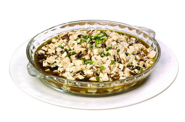 榄菜肉沫豆腐