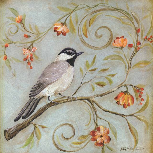 古典小鸟装饰画