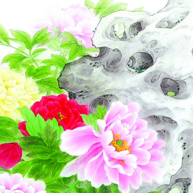 明亮花朵装饰画2