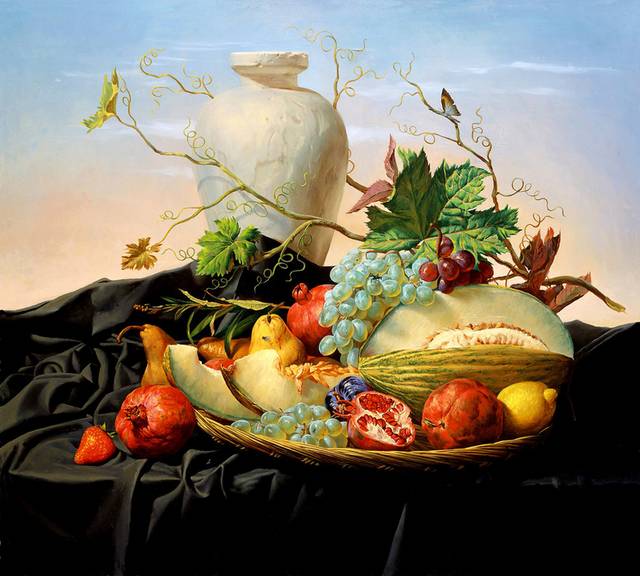100％品質 彩色静物油画素材_图品汇 絵画