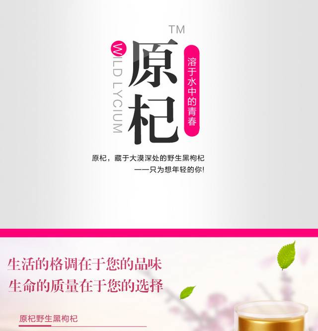 黑枸杞详情页