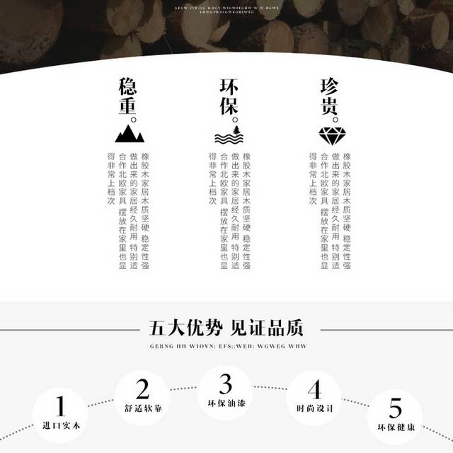 浪漫北欧风床详情页