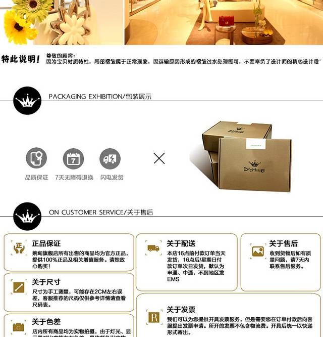 蕾丝雪纺连衣裙详情页