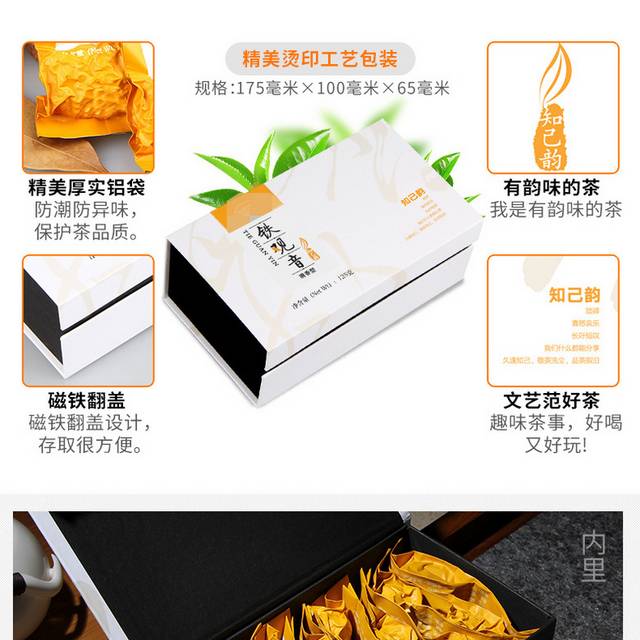 礼盒装铁观音详情页