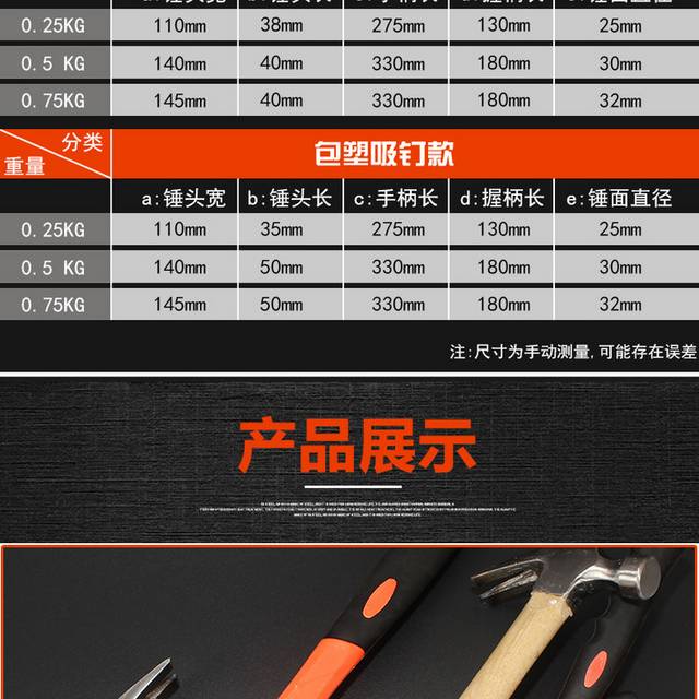 羊角锤详情页