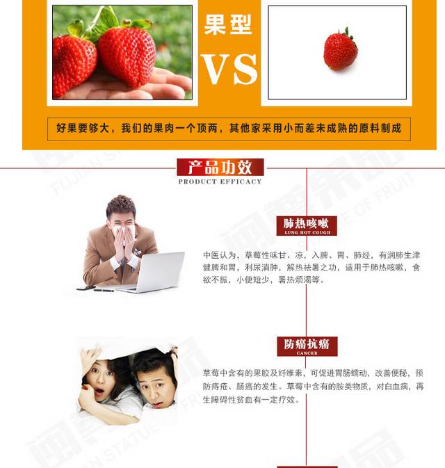 草莓详情页