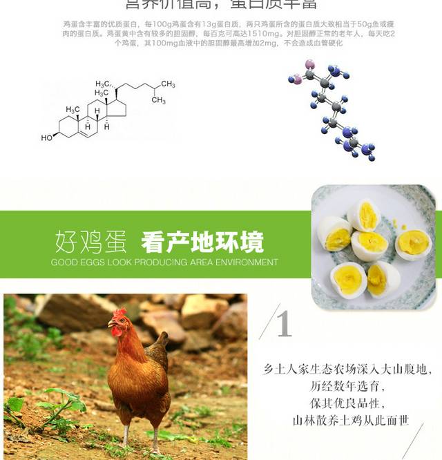 农家土鸡蛋详情页
