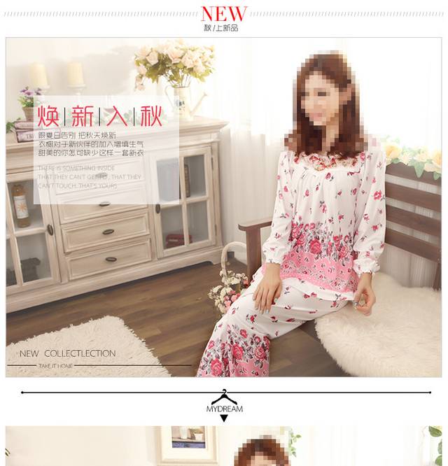 女士居家服详情页