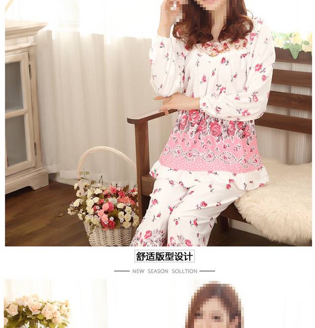 女士居家服详情页