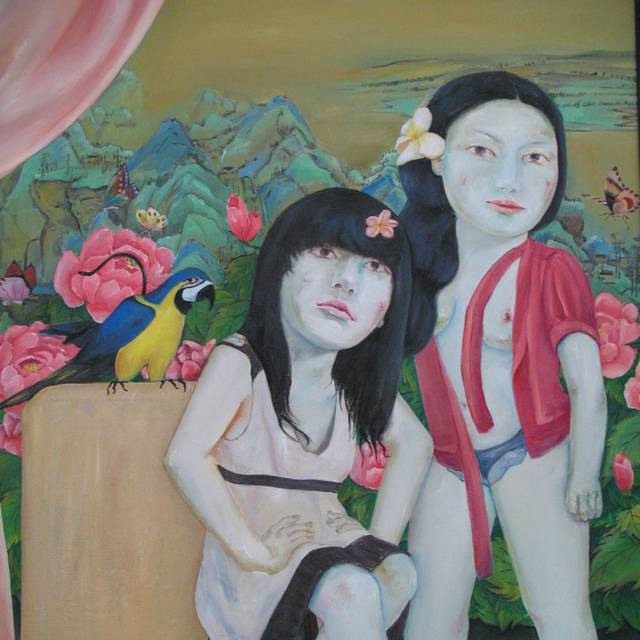 卡通人物装饰画素材