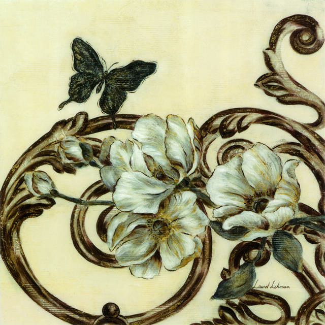 古典花纹装饰画3