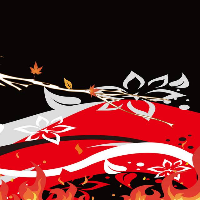 火焰枫树装饰画2