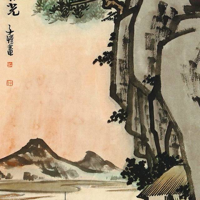 一家人国画
