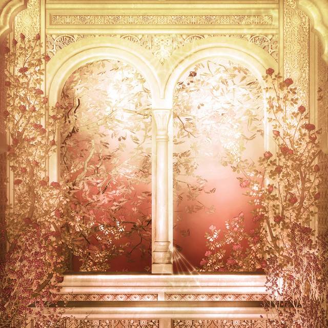 梦幻窗台玄关画