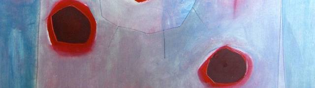 手绘抽象装饰画1