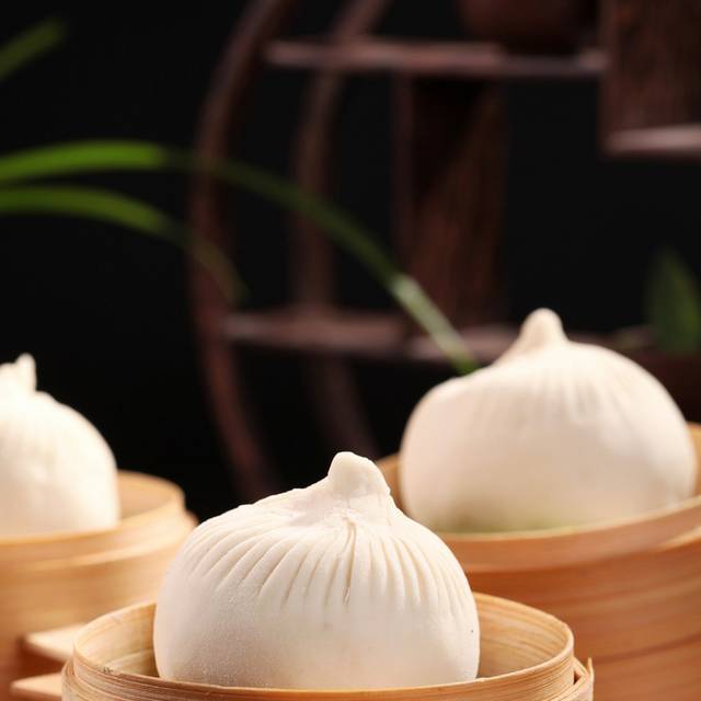 槐花大包子图片