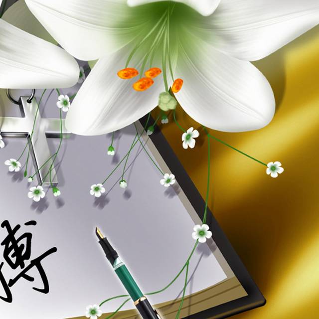 花卉日记装饰画2