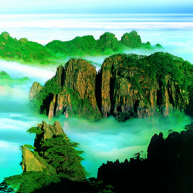山间云海装饰画2