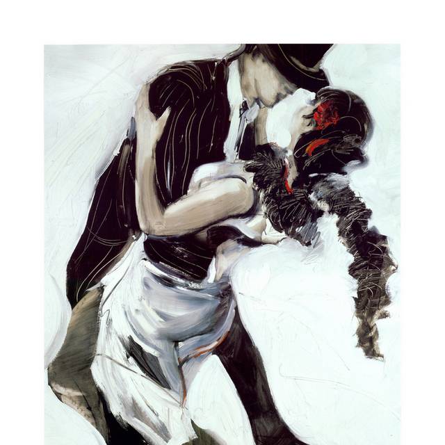 跳舞男女装饰画1_图品汇