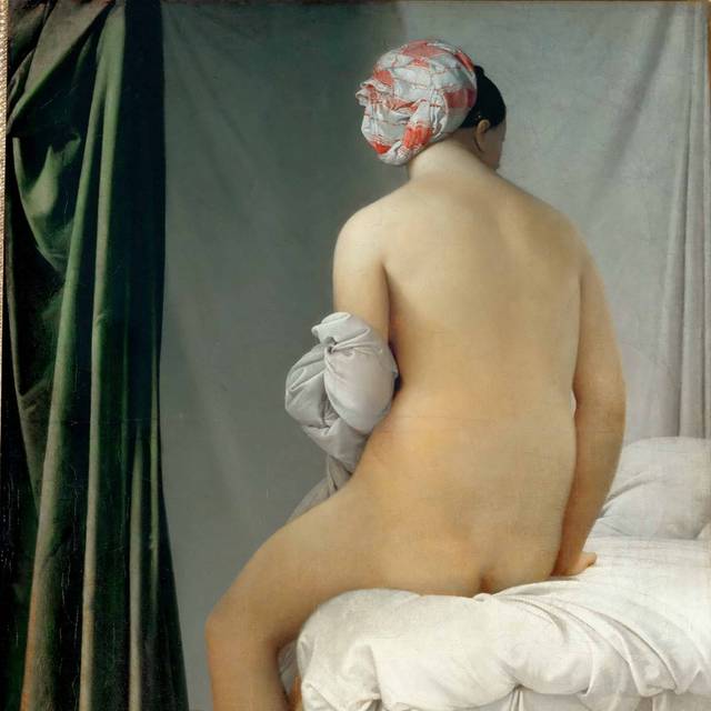 裸女宫廷油画