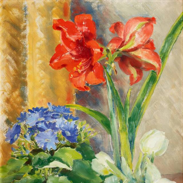花卉特写欧美抽象装饰画3