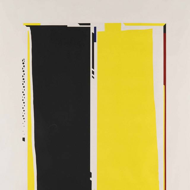 黑黄精美抽象装饰画素材2