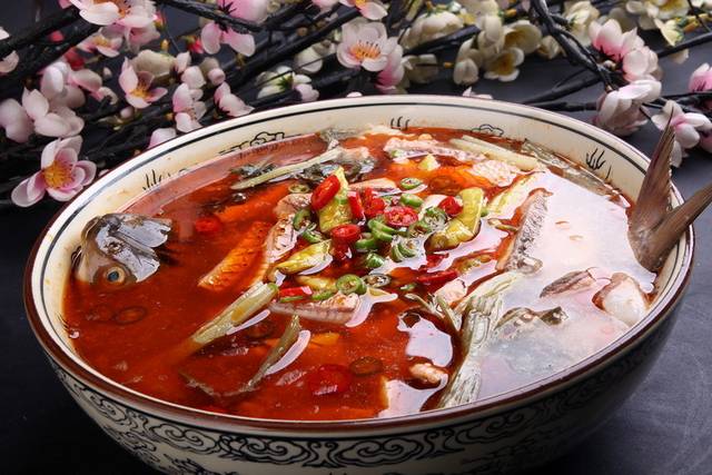 红汤酸菜鱼