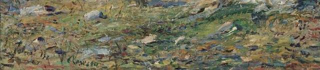 树林油画装饰画2