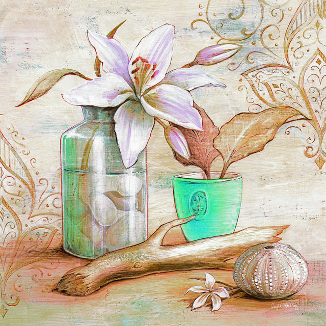 古韵花瓶装饰画