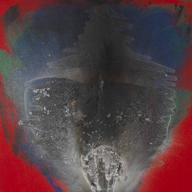 黑红美丽抽象装饰画