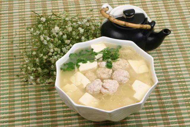豆腐丸子汤1