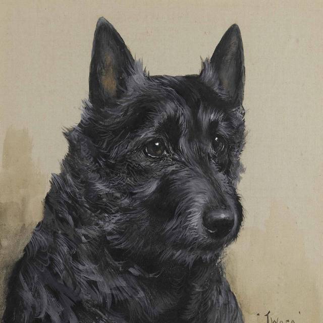 狗油画装饰画1