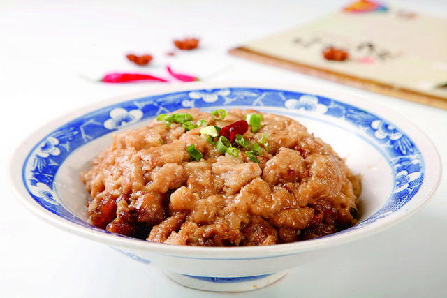 黄焖酥肉餐饮图片