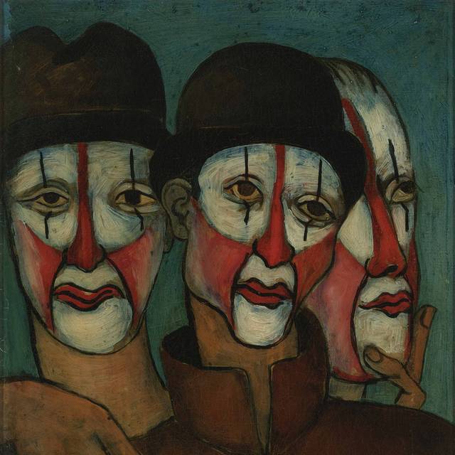 人物欧美抽象装饰画1