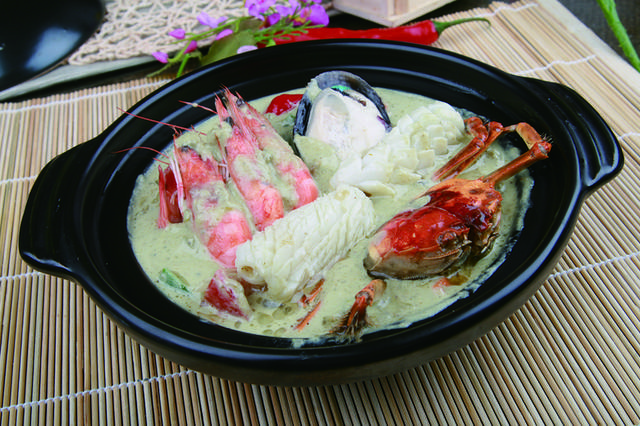 泰式青咖喱海鲜图片11