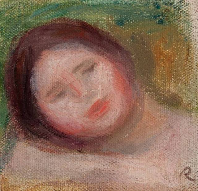 欧美高清人物5印象派油画无框画