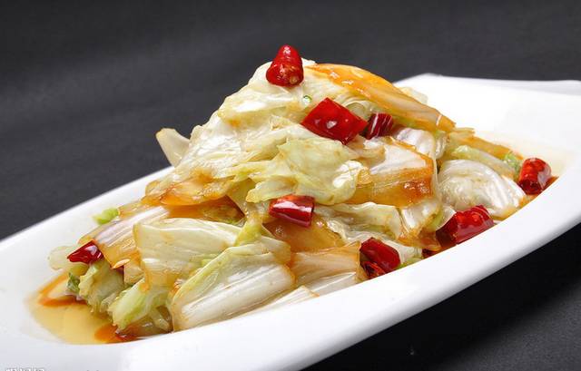 酸辣大白菜图片
