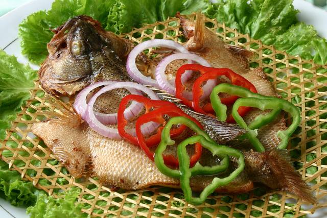 蒙古烤鱼图片