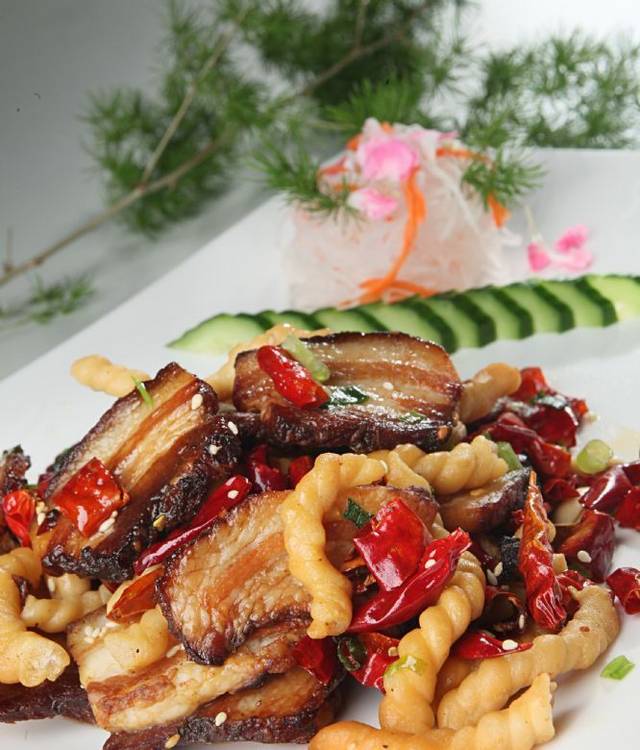 巴西风味烤肉腊肉麻花图片