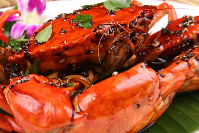 新加坡黑胡椒蟹图片1