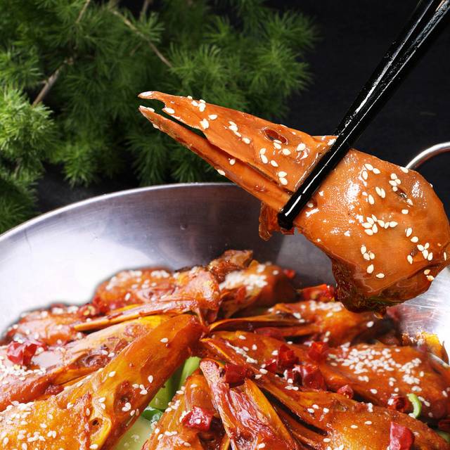 干锅鸭头高清图片1