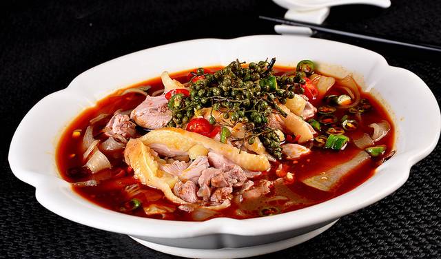 乡村鲜椒鸡图片