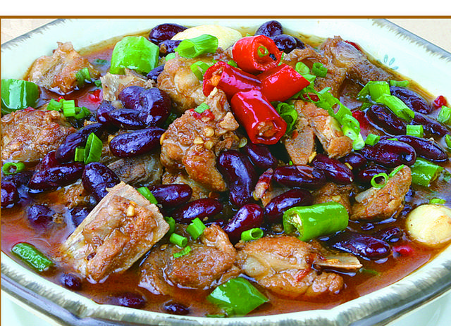 红腰豆烧排骨1