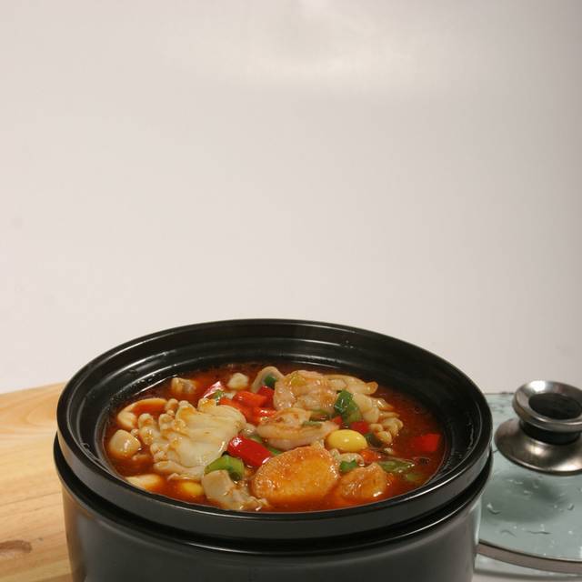 虾头油海鲜玉子豆腐图片