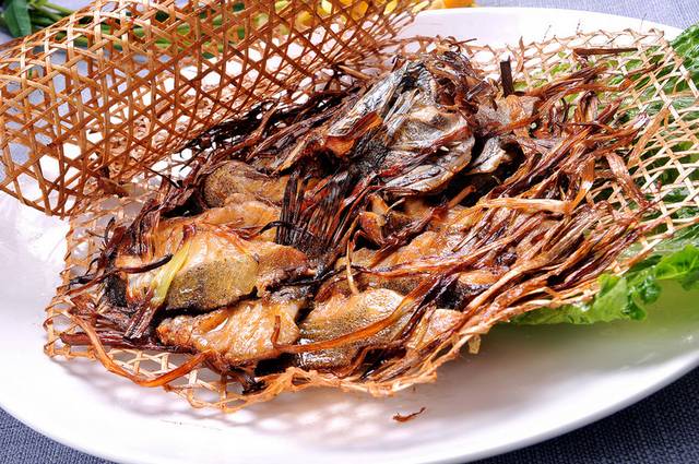竹香烤桂鱼图片