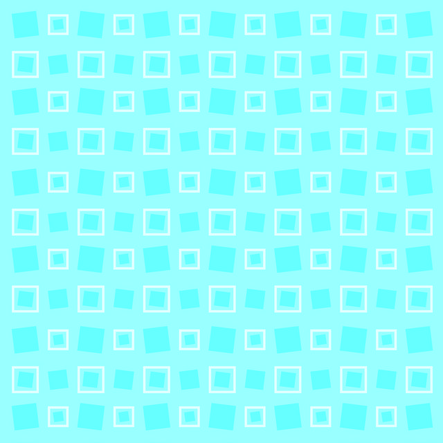 蓝白正方形背景图案