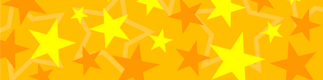黄色五角星背景图案