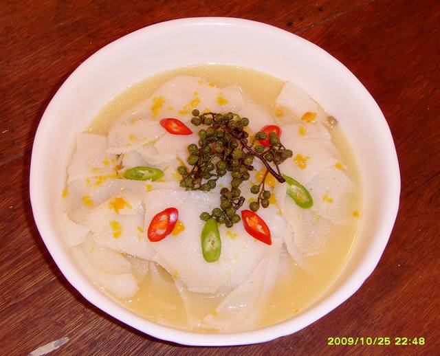 鲜花椒牛百叶图片