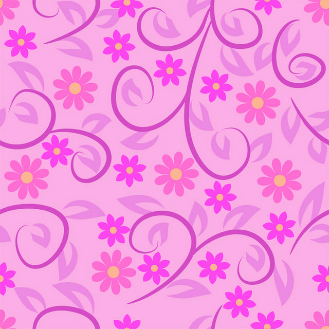 粉色太阳花背景图案
